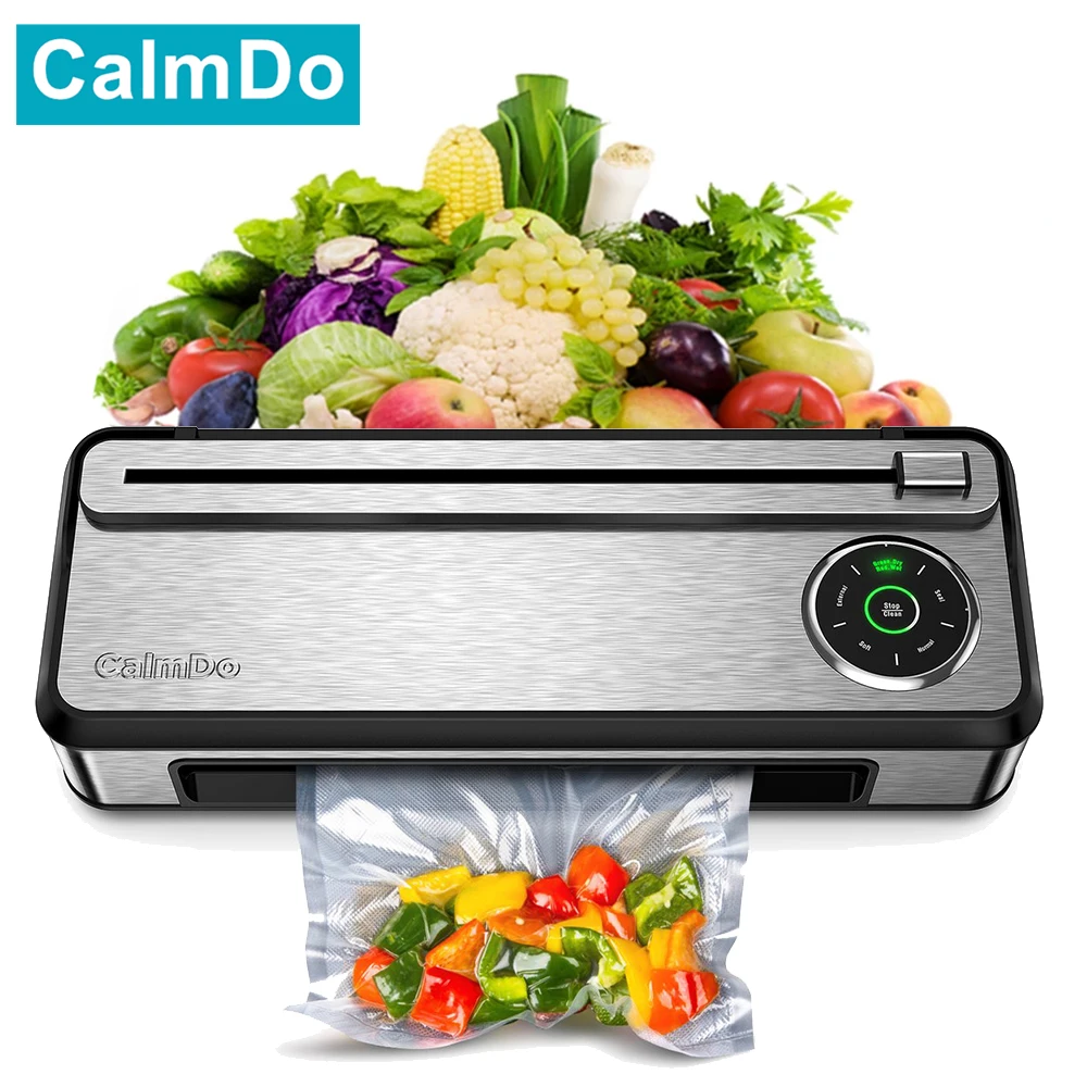 CalmDo Automatic Home Commercial Vacuum Food Sealer Wet Vacuum Sealer