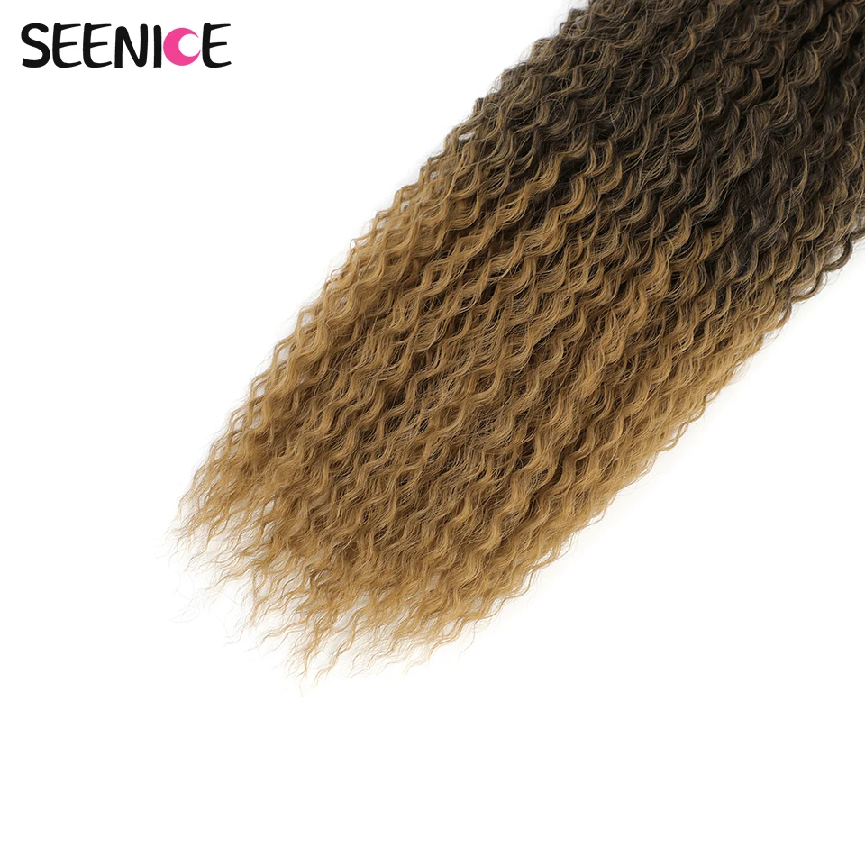 kinky encaracolado afro cachos crochê cabelo trança extensões de cabelo sintético africano trançado cabelo para tranças macias ombre rosa preto