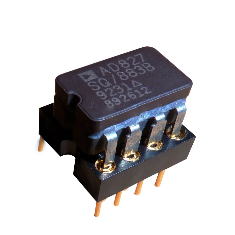 1 Pezzo Ad827Sq/883B Dual Op Amp Amplificatore Operativo Pacchetto In Ceramica Aggiornamento Amp Op Di Seconda Mano 827Aq Ne5532P Opa2604Ap 2134Pa