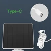 3W 6W 5V Solar Panel Micro Type-C Outdoor Solar Cells Charger Solar Panels for Security IP Camera/Small Home Light System 4