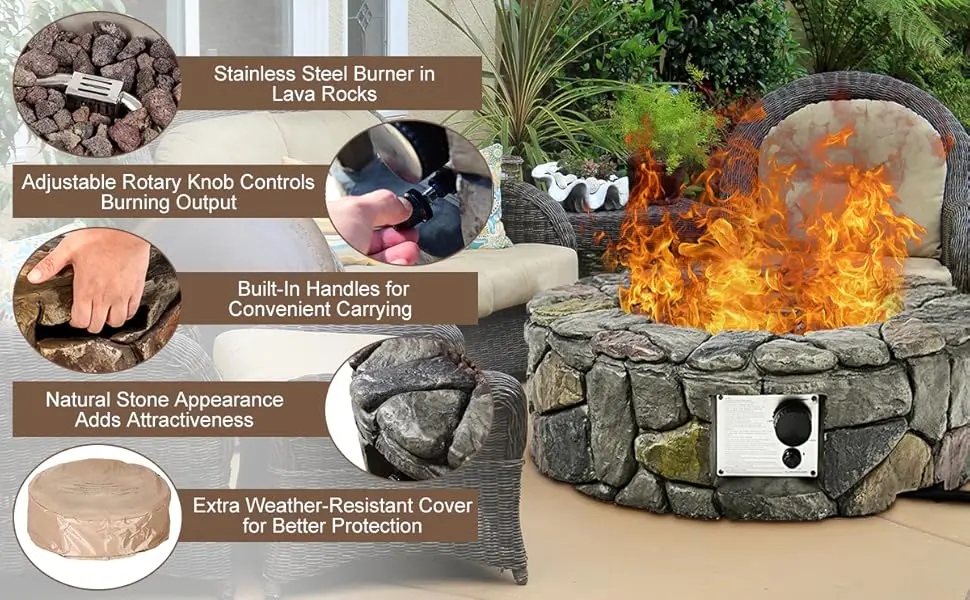 fire pit outdoor