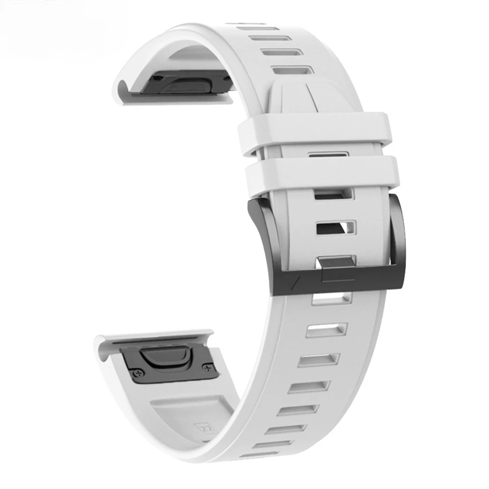 Durable Sports Watch Band with Quickfit Rubber Strap - 26/22mm