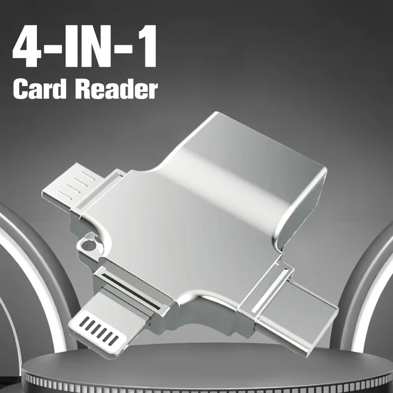 Universal 3-in-1 Fast Data Transfer USB OTG Adapter