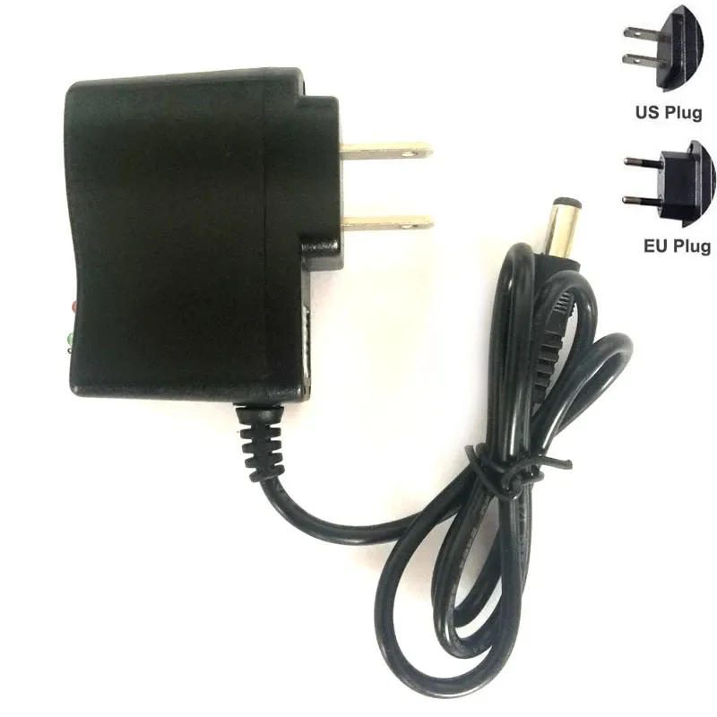 10pcs US/EU Plug 12.6V 0.5A AC Charger 500mA Power Adapter Travel Home Carregador for DC12680 Li-ion Rechargeable Battery Pack