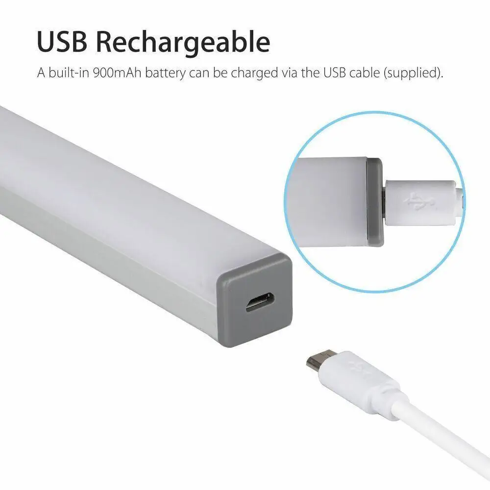 Wireless LED Night Light with Motion Sensor and USB Charging