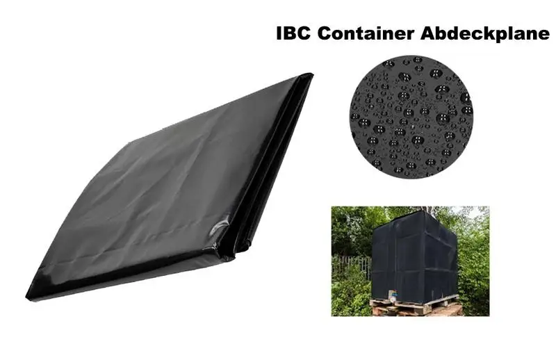 

Barrel Protecting Cover 210D Oxford Cloth Sunshade Water Barrels Protection Cover 1000L Protective Cover Water Proof Bag For
