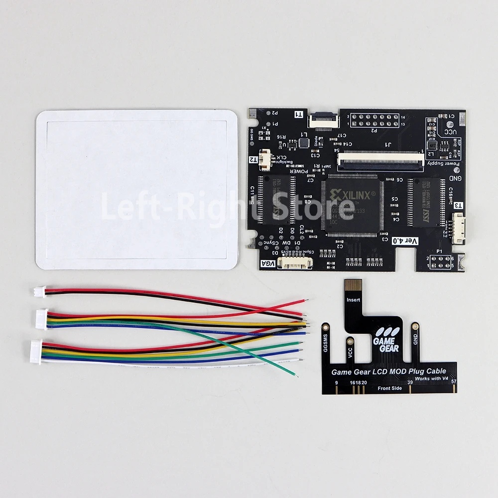 1 セットフルスクリーン IPS V4 液晶キットセガゲームギア高光輝度 V4