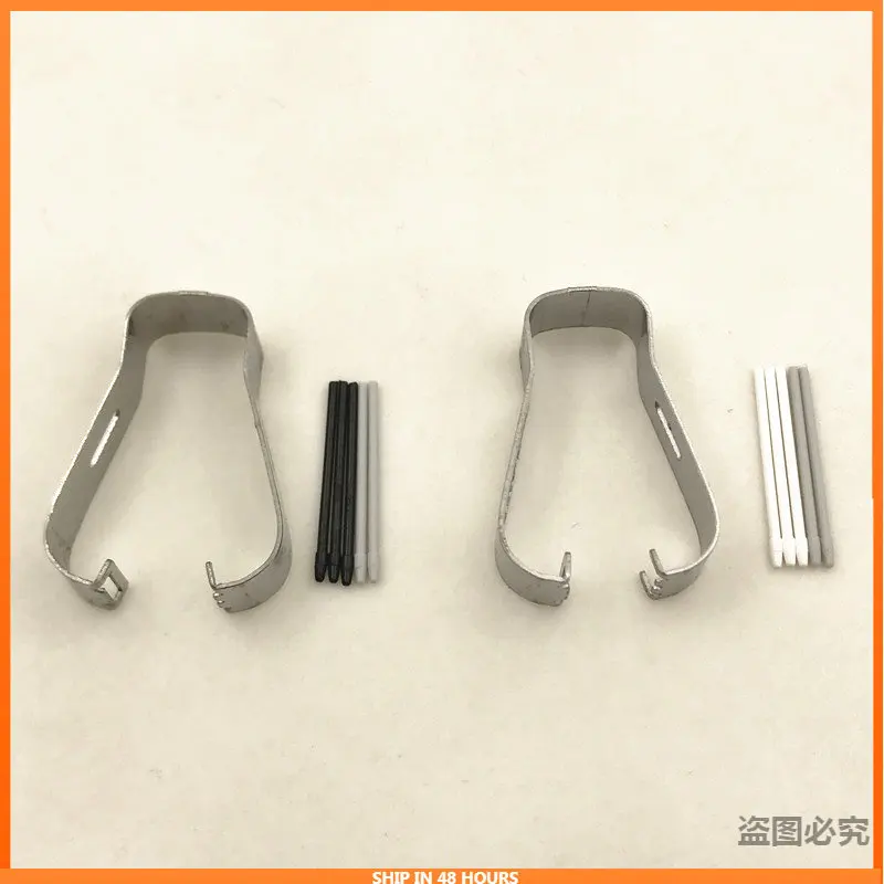 1Set Touch Stylus S Pen Tips Richiedi Samsung Galaxy Note 7 Note 8 Note 9 Tab S3 S4 Punta Di Ricarica + Parti Di Riparazione Con Clip In Metallo