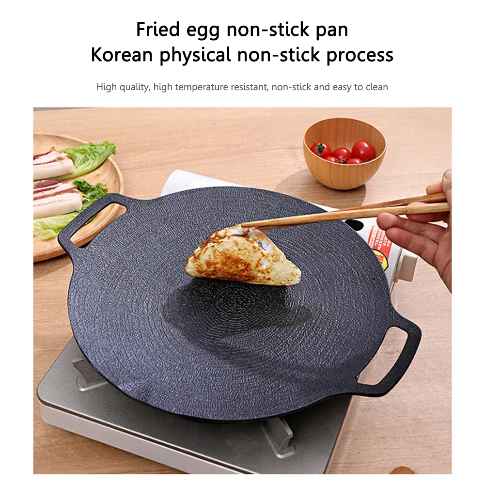 Three In One Multi Purpose Separation Pot Fryer Pan Breakfast Non Stick  Grill Fry Oven Meal Skillet Barbecue Plate Roasting Pan - Pans - AliExpress