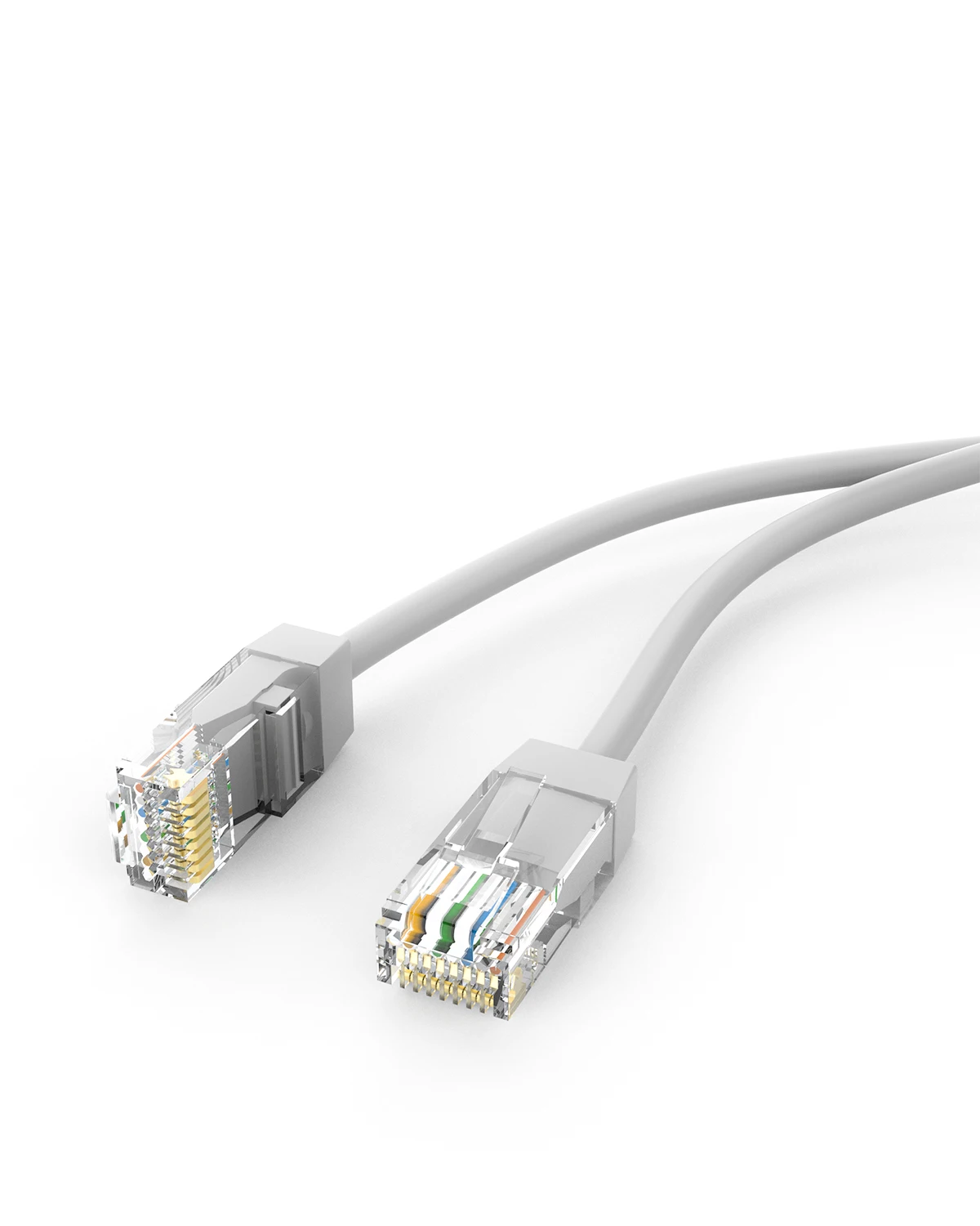 Câbles ethernet RJ45 2M Compatible PoE Europ - Camera