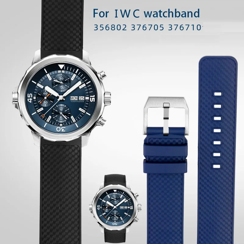 Popular Rubber 22 mm Watch Strap IW376704_K0021723