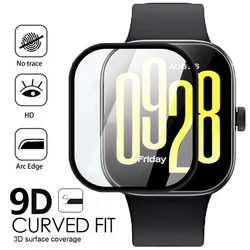 Premium 3D Curved Protective Film for Smartwatch Screen - Durable, Non-Glass Shield (3 PCS)
