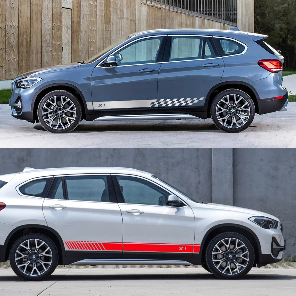 4stuks Auto Rvs Instaplijsten Kick Platen Voor BMW X1 U11 / X1 F48 2016-2022 2023 2024, Auto Styling Accessoires Sticker Trim Bescherming Accessoires