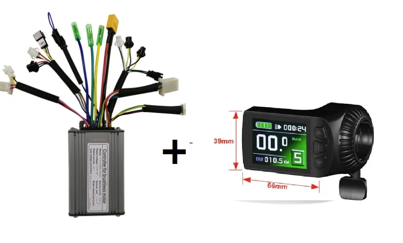 KT Ebike Motor Controller LCD led Display Kunteng 36V 48V Lcd3 lcd4 890 LCD7 Electric Bicycle Bike Display Controlle