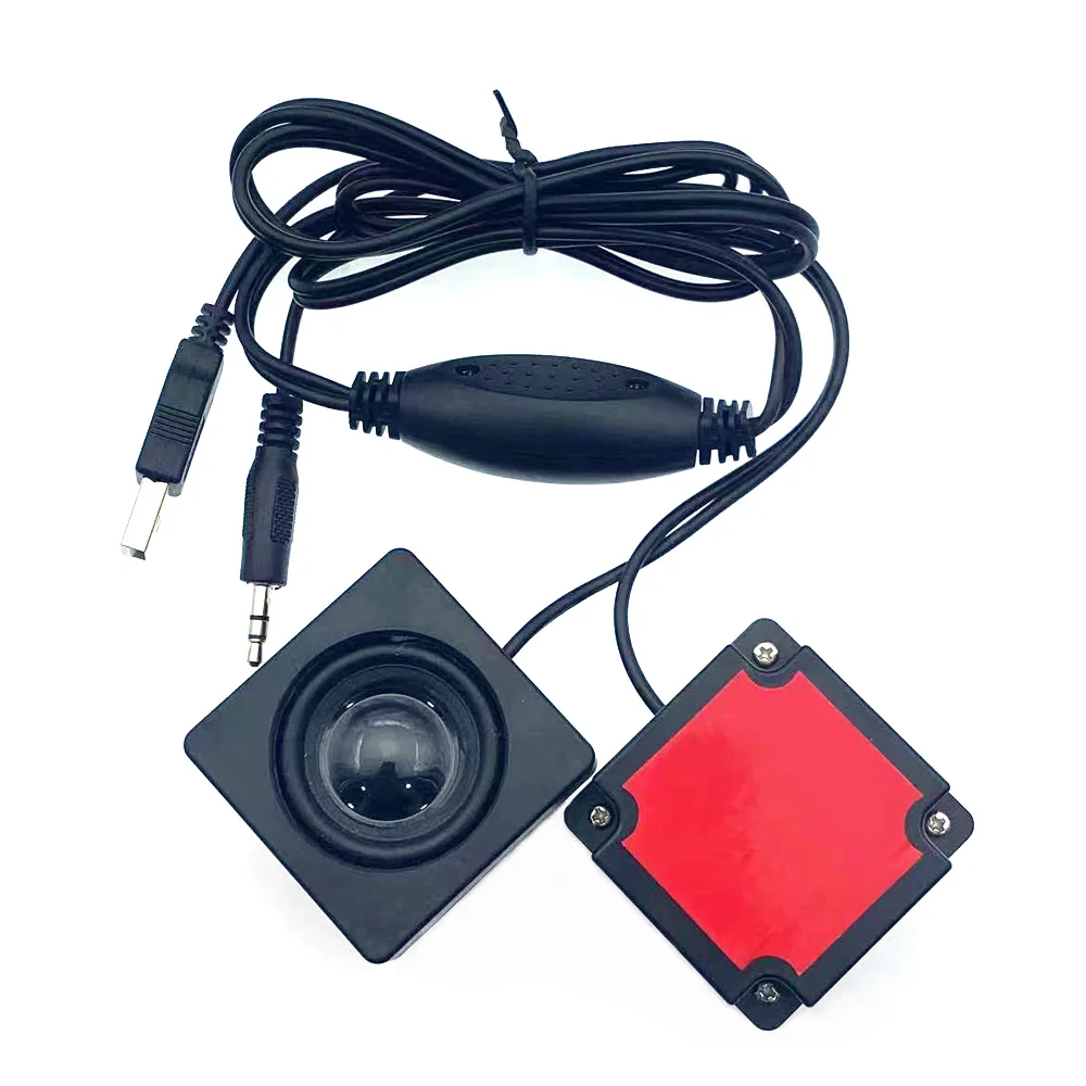 컴퓨터 미니 USB 스피커, 휴대용 유선 베이스 스테레오 스피커, 데스크탑 소형 스피커, 노트북 휴대폰 MP4 MP3, 1 쌍