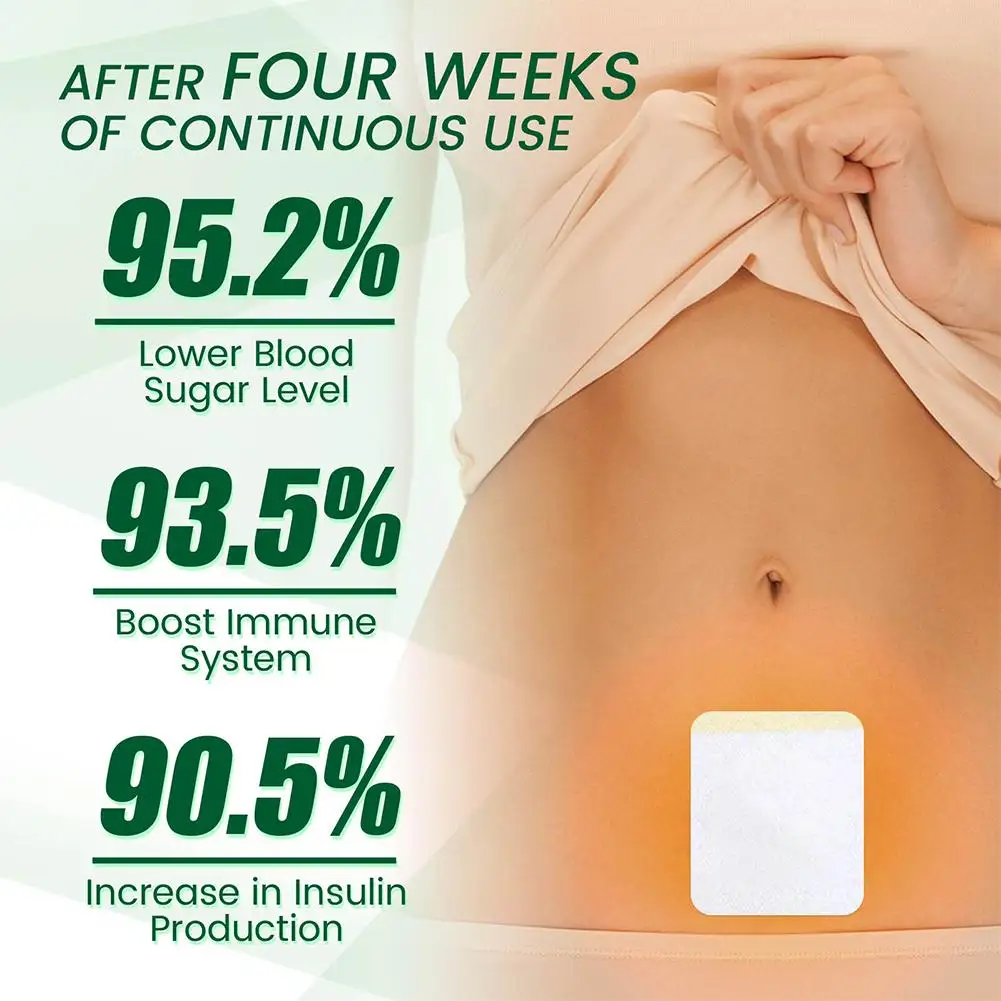 Diabetic Patches Herbal Cures Diabetes Hypoglycemic Blood Glucose Blood Sugar Balance Medicals Diabetes Plaste Body Care 12pcs