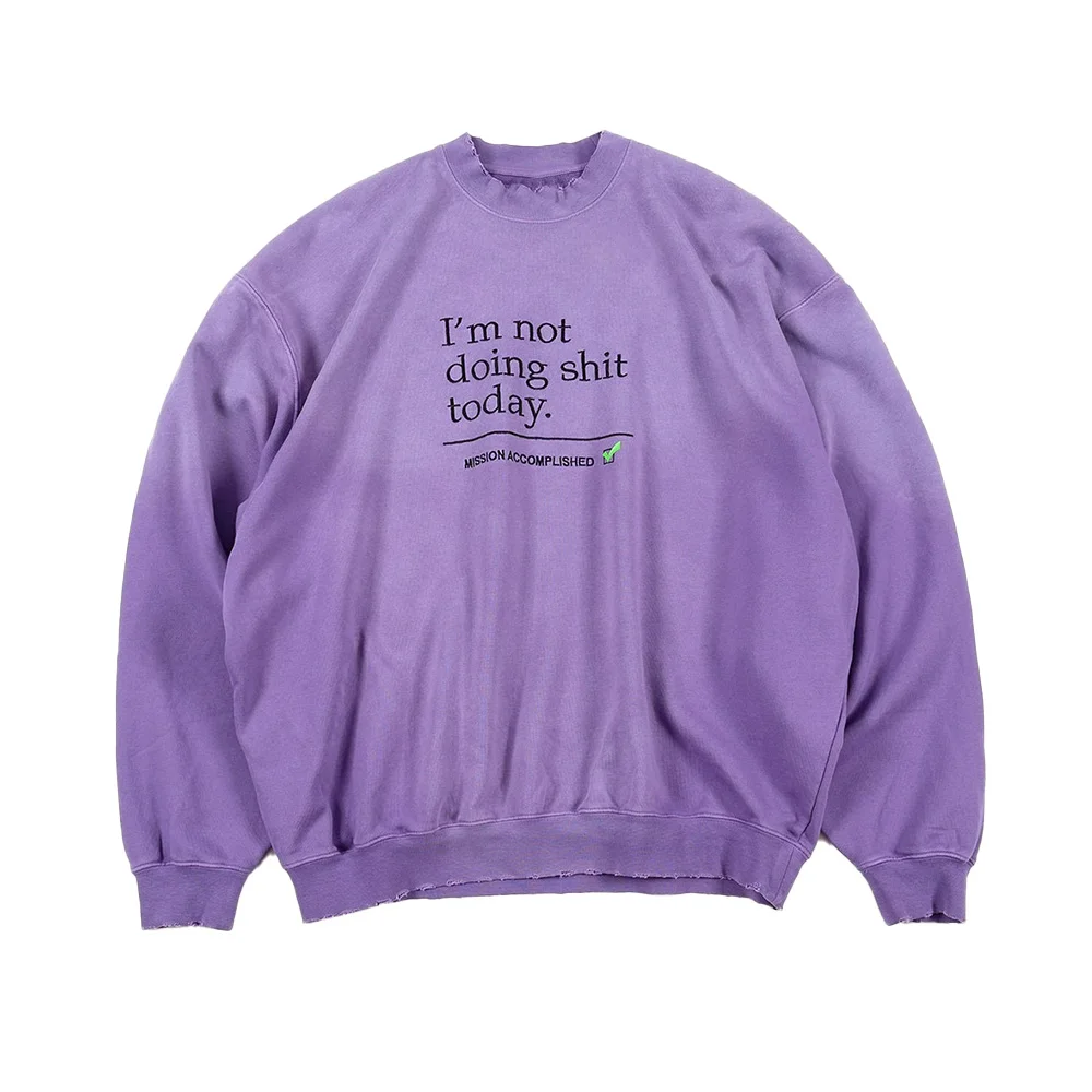 

Letter Print Pullover Sweatshirt Ngvp #nigo6725