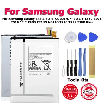 EB-BT280ABE T4000E For Samsung Galaxy Tab 2.7 3 4 7.0 8.0 9.7" 10.1 E T350 T295 T510 12.2 P900 T713N N5110 T210 T235 T280 Plus