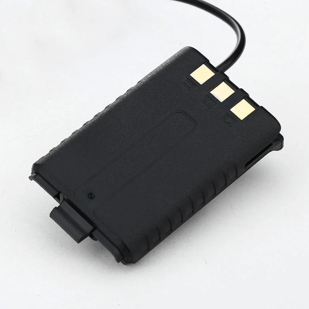 12V Car Charger Battery Eliminator Adapter for Baofeng Two-way Radio UV-5R UV-5RA UR-5RE Walkie Talkie Charging Accessories