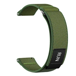 Versatile Nylon Quick Release Watch Strap - 20mm/22mm - 20mm (Green)