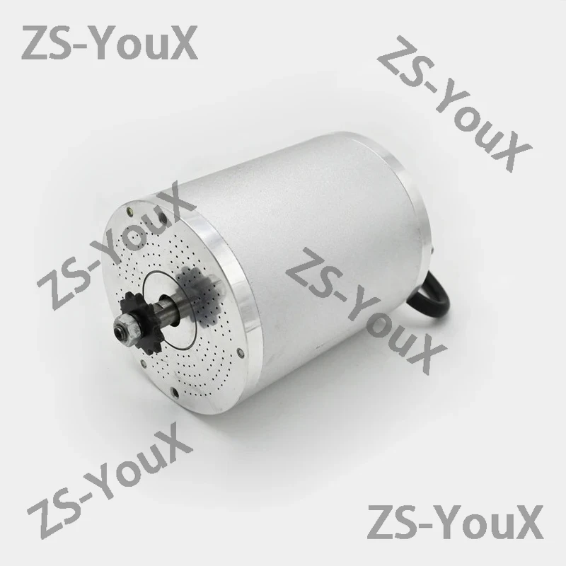 60V 72V 브러시리스 고속 모터 3000W 전기 ATV 전기 스쿠터 고출력 모터 BLDC T8F 스프로킷 MY1020