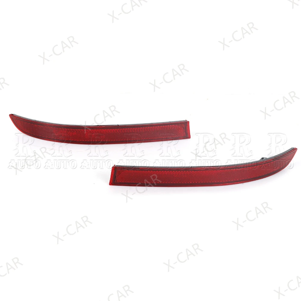 X-CAR Rear Bumper Reflector Brake Lamp in Red