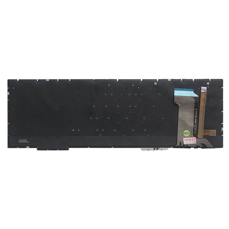 Teclado dos Eua para Asus Gl553 Gl553v Gl553vw Zx553vd Zx53v Zx73 Fx553vd Fx53vd Fx753vd Gl753 Gl753v Gl753vd com Luz de Fundo Vermelho Novo - Imagem 4