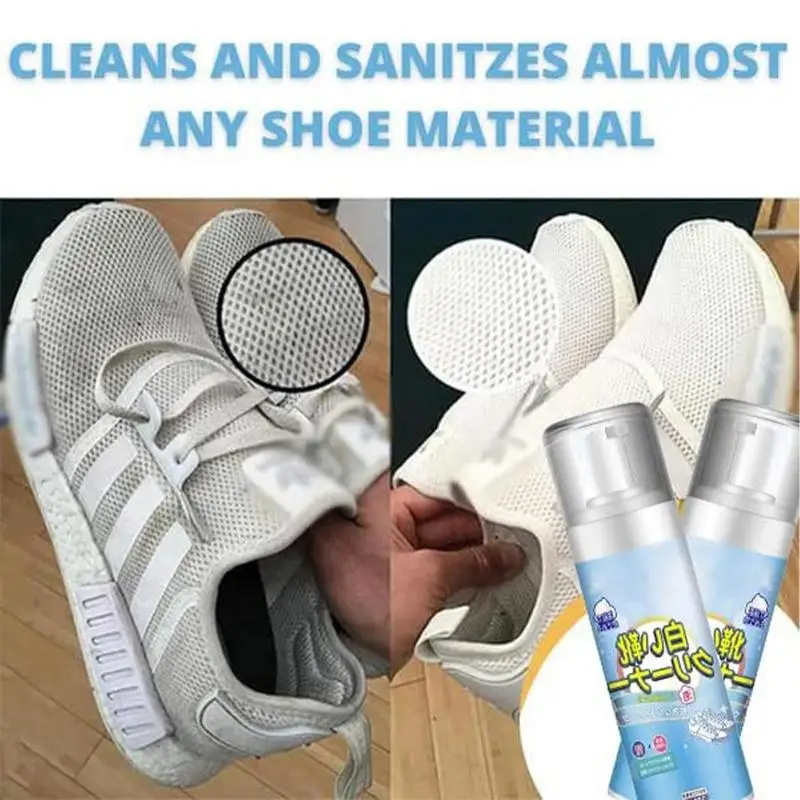200ml White Shoes Cleaning Gel Clean Shoe Stain Whitening Cleansing Polish Foam Deoxidizer Gel For Sneaker Remove Yellow Edge 5