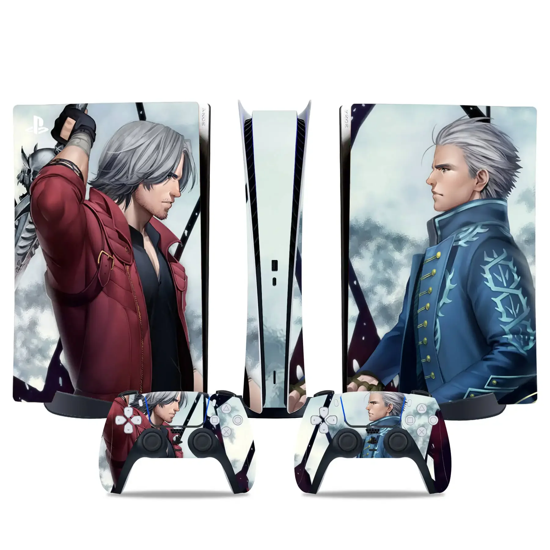 Devil Maycry5 Per Ps5 Digital Edition Skin Sticker Play Station Skin-Console E Controller Decalcomanie Skin Ps5 Digital Skin