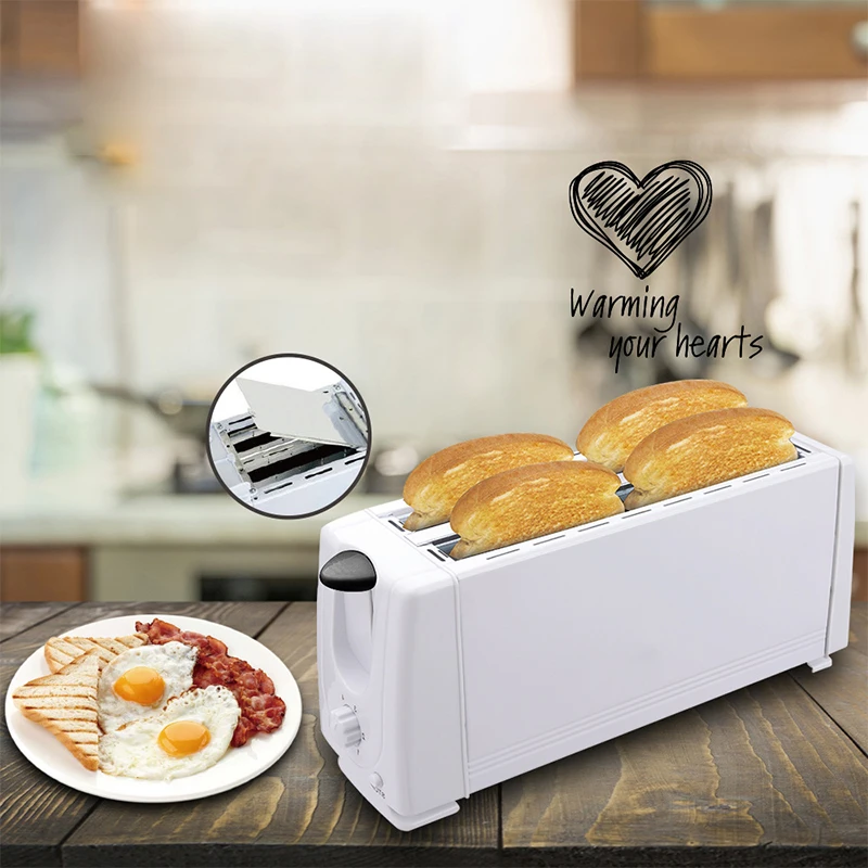 Electric Toaster Sandwich Maker Stainless Steel Bread Toasting Machine