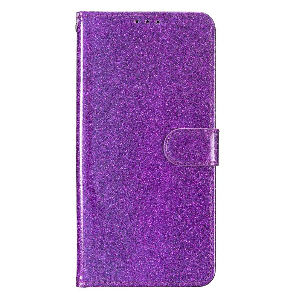 Glitter Leather Flip Phone Case - Premium Edge 60 50 Pro