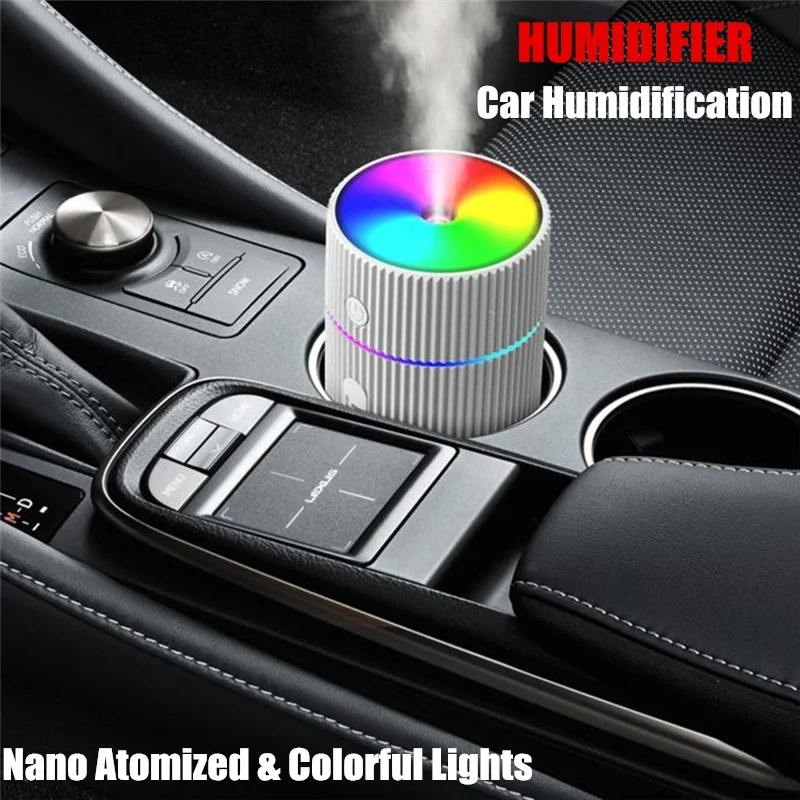 Smart Car Humidifier Essential Oil Diffuse Air Freshener Mini Diffuser Scent  Fragrance Aromatherapy with LED Colorful Light - AliExpress
