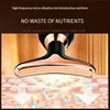 Gold Electric Facial Beauty Instrument Lifting And Firming Facial Eye Massager Household Vibration Ultrasonic Massager 2