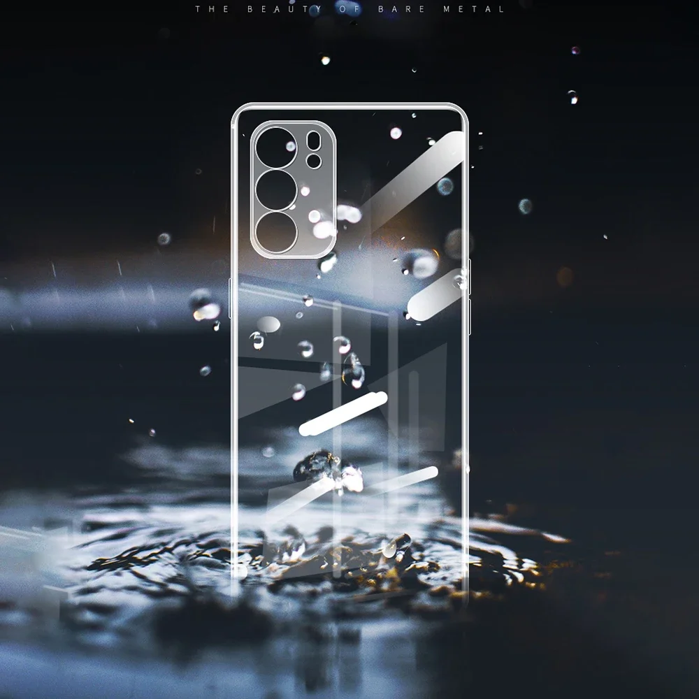 Crystal Clear Soft TPU Transparent Phone Case - Ultra-Thin Original Back Cover
