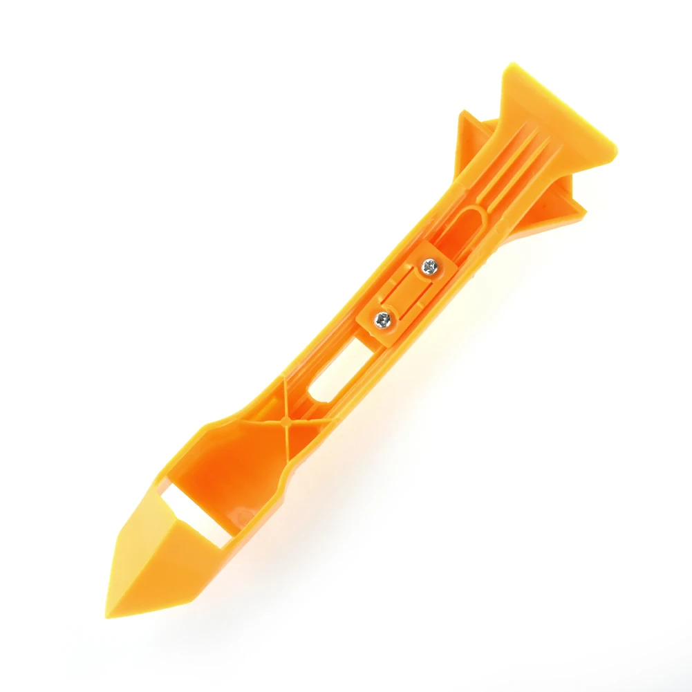 6PCS Yellow Multi-Function Glue Scraper Silicone Glue Scraper