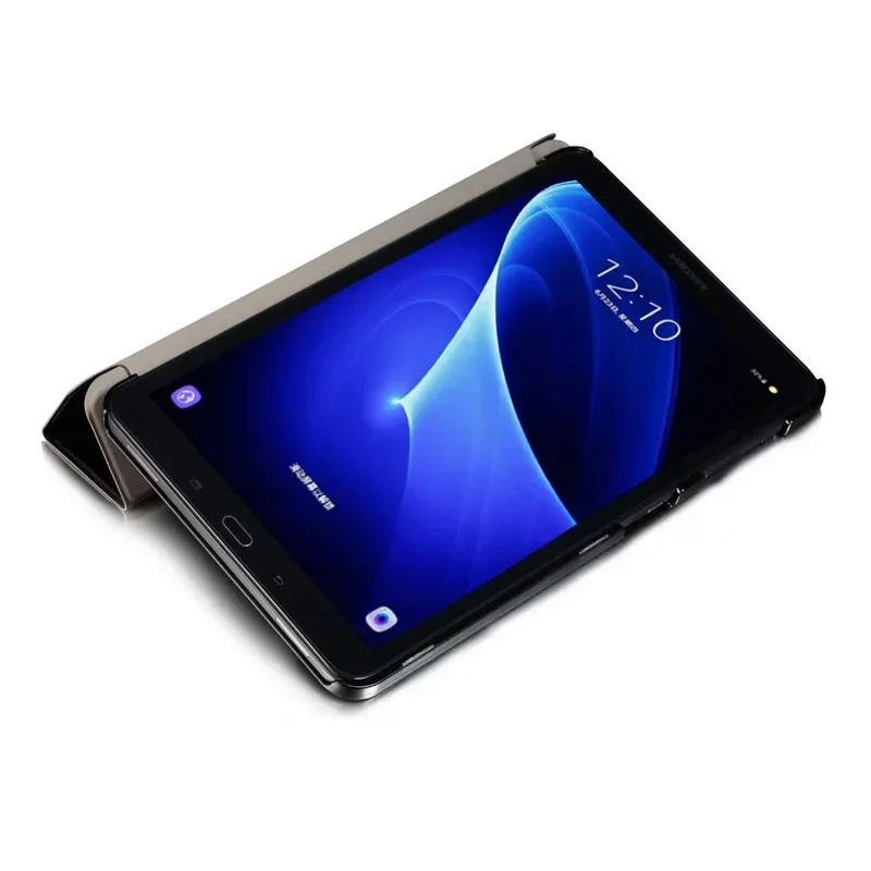 Tablet Case For Samsung Galaxy Tab A 10.1 SM-T580 SM-T585 Foldable Stand Magnetic Cover For Tab A 6 A6