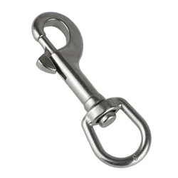 Premium Heavy - Duty Stainless Steel Bolt Snap Hook for Diving and Outdoor Adventures (100mm)