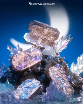 Flower Knows Moonlight Mermaid Series 5Color Eyeshadow Delicate Matte Glow Shimmer Chameleon Waterproof Glitter Eye Palette