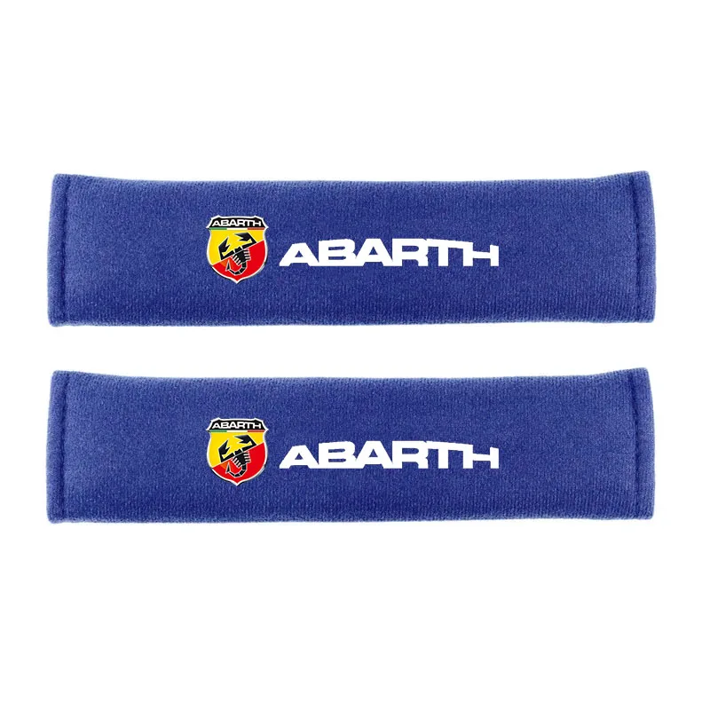 Set of 2 Premium Seat Belt Shoulder Pads - Comfortable Car Interior Accessories