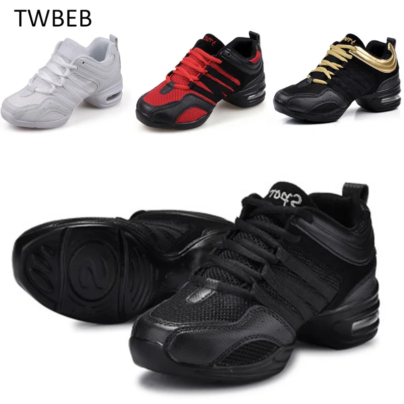 

Dance Women Jazz Shoes Salsa Modern Hip Hop Dance Sneakers Children Teacher Woman Girls Sports Dancing Shoes Ladies Sneakers