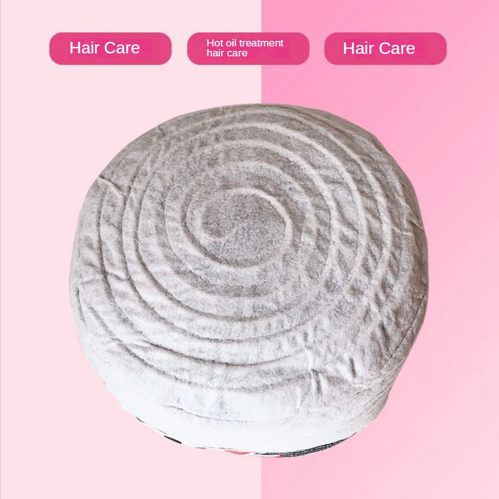 Hair Mask Heating Cap Hair Nursing Treatment Cap Salon Hairdressing Care Thermal Heat Nursing Hat Steamer