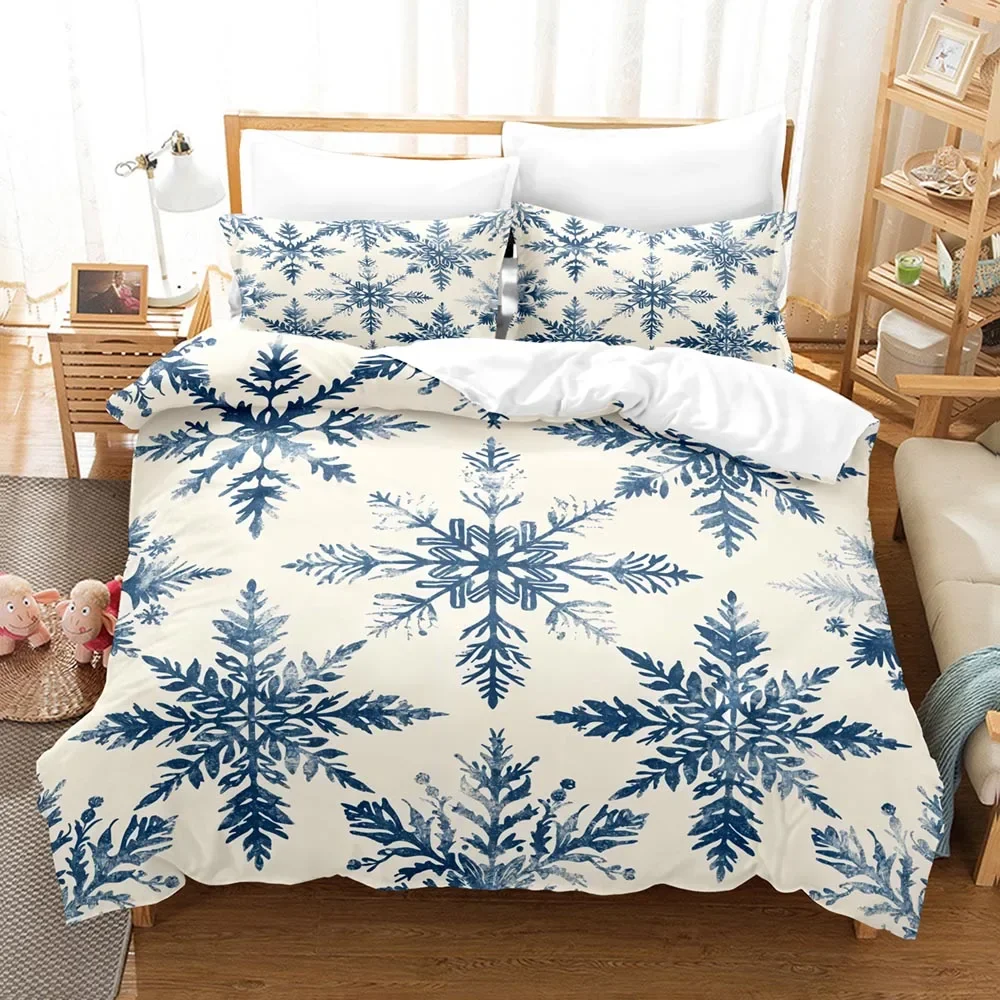 Beautiful Floral Bedding Set 3D Printed Duvet Cover Set Soft Single Twin Double Queen King Size for Girl Christmas Decor Gift