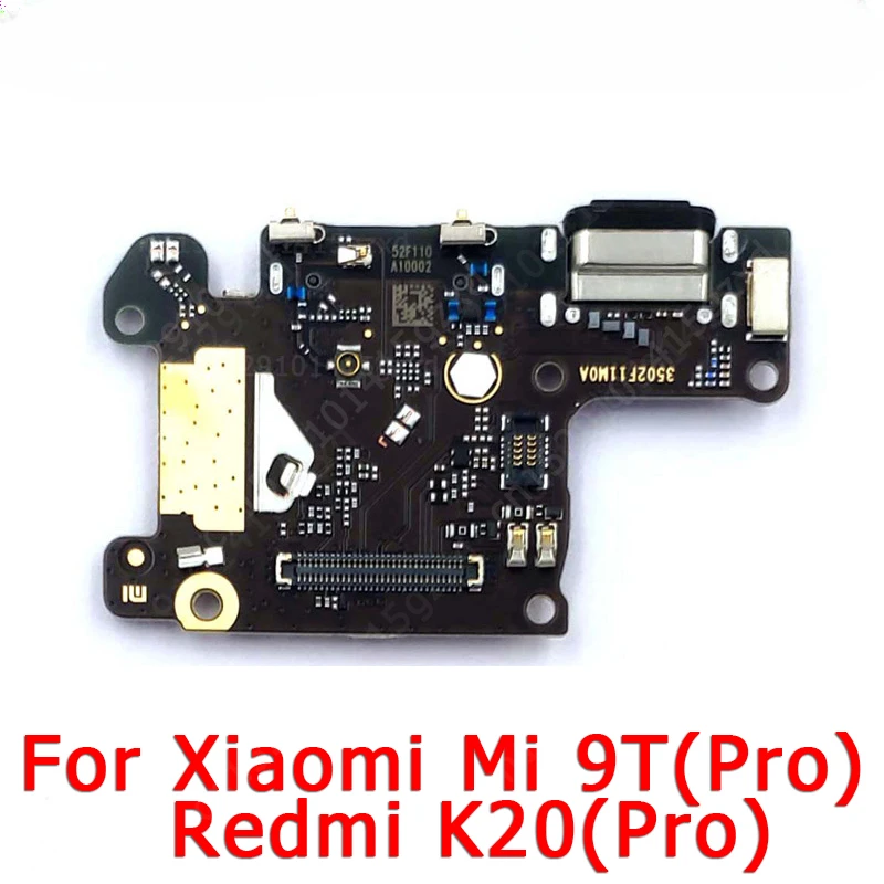 

Charging Port For Xiaomi Mi 9T Charge Board For Redmi K20 Pro USB Plug PCB Dock Connector Flex Cable Replacement Parts