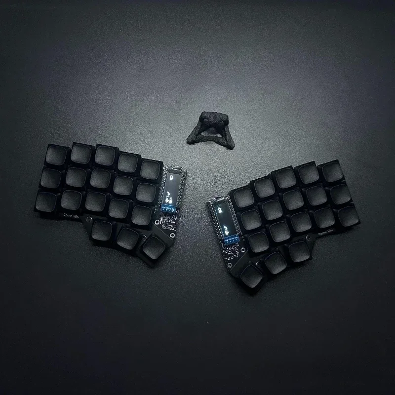 Corne Mini 36 Choc 분할 키보드 커스텀 Kaih Choc V1 스위치 무선 블루투스 단일 모드 기계식 키보드 바이알 FR4 Teclado