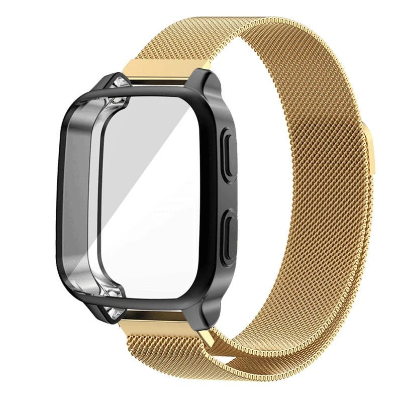 Milanese Loop Magnetic Strap with 2-in-1 Case