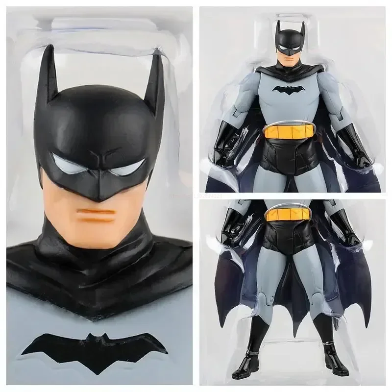 Фото Dc Hottoys Dcc серия Дарвин Кук первого поколения Бэтмен 16 см ПВХ Аниме фигурки коллекционные украшения Рождественский подарок оптовая продажа №3