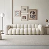 Elegant Minimalist Sofa Nordic Comfortable Living Room Puff Sofas Relaxing Italian Woonkamer BankenErgonomic Trendy Furniture