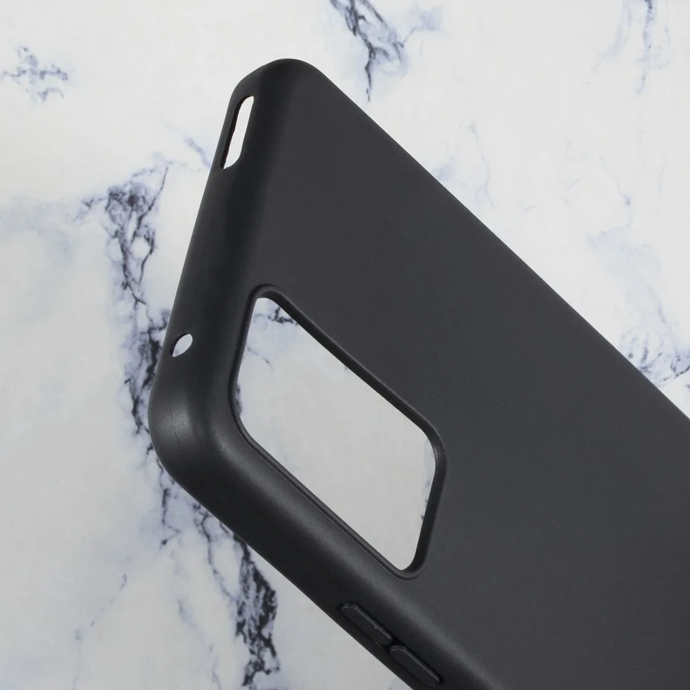Black Soft Silicone Funda for TCL 408 406 405 Case 6.6 Inch Soft TPU Good Quality Coque For TCL 408 Cover 4