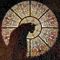 Cathedral Cat Alien Wooden Puzzle 372 High difficulty Adult Puzzle 1
