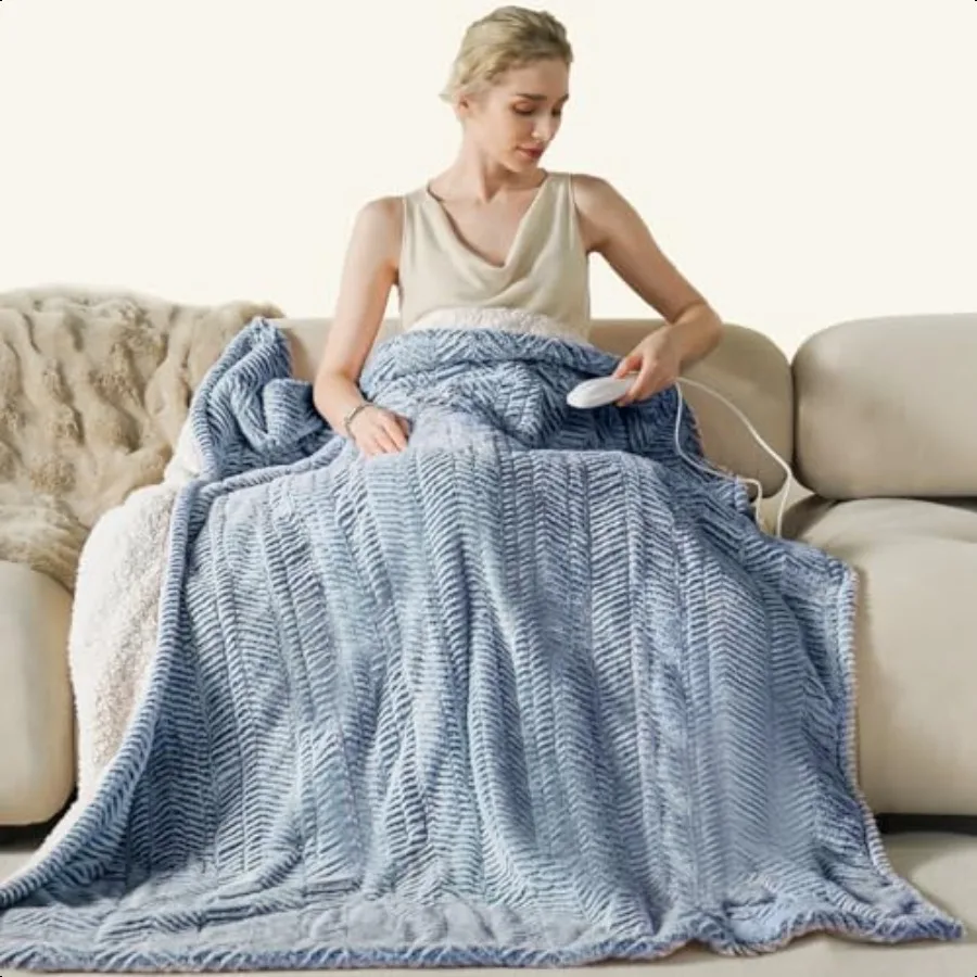 Cozy Soft Electric Heated Blanket 50x60